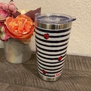 Lug Guzzle Tumbler Cup Ladybug Lane 20 OZ